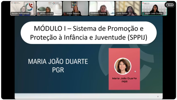 Jovens com CAD: Intervenção em Processos de Promoção e Proteção – Videoconferência